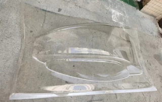 3D Design Thick ThermoForming Clear Plastic Product Shell