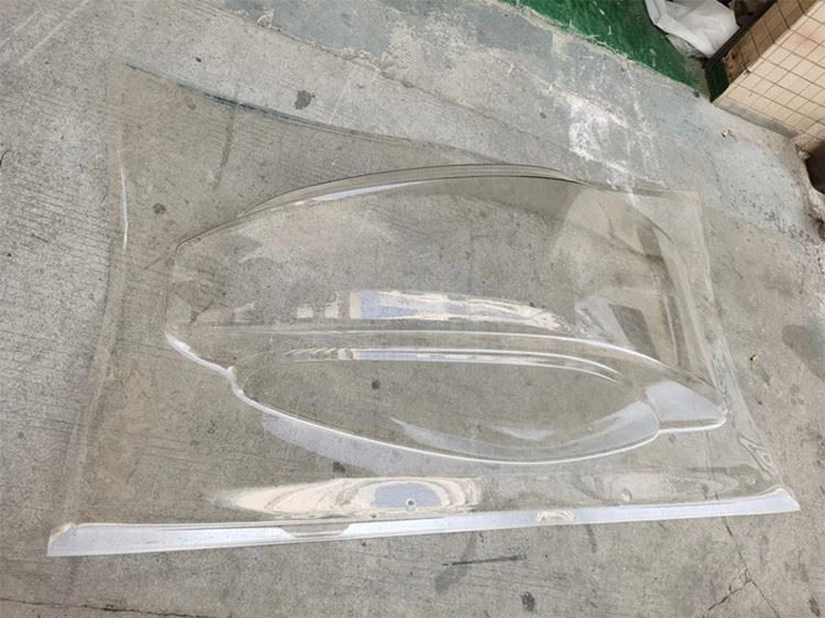 3D Design Thick ThermoForming Clear Plastic Product Shell