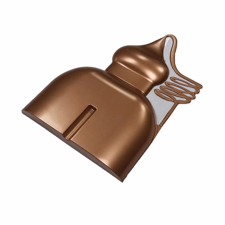 alfabeto in plastica dura formata sottovuoto