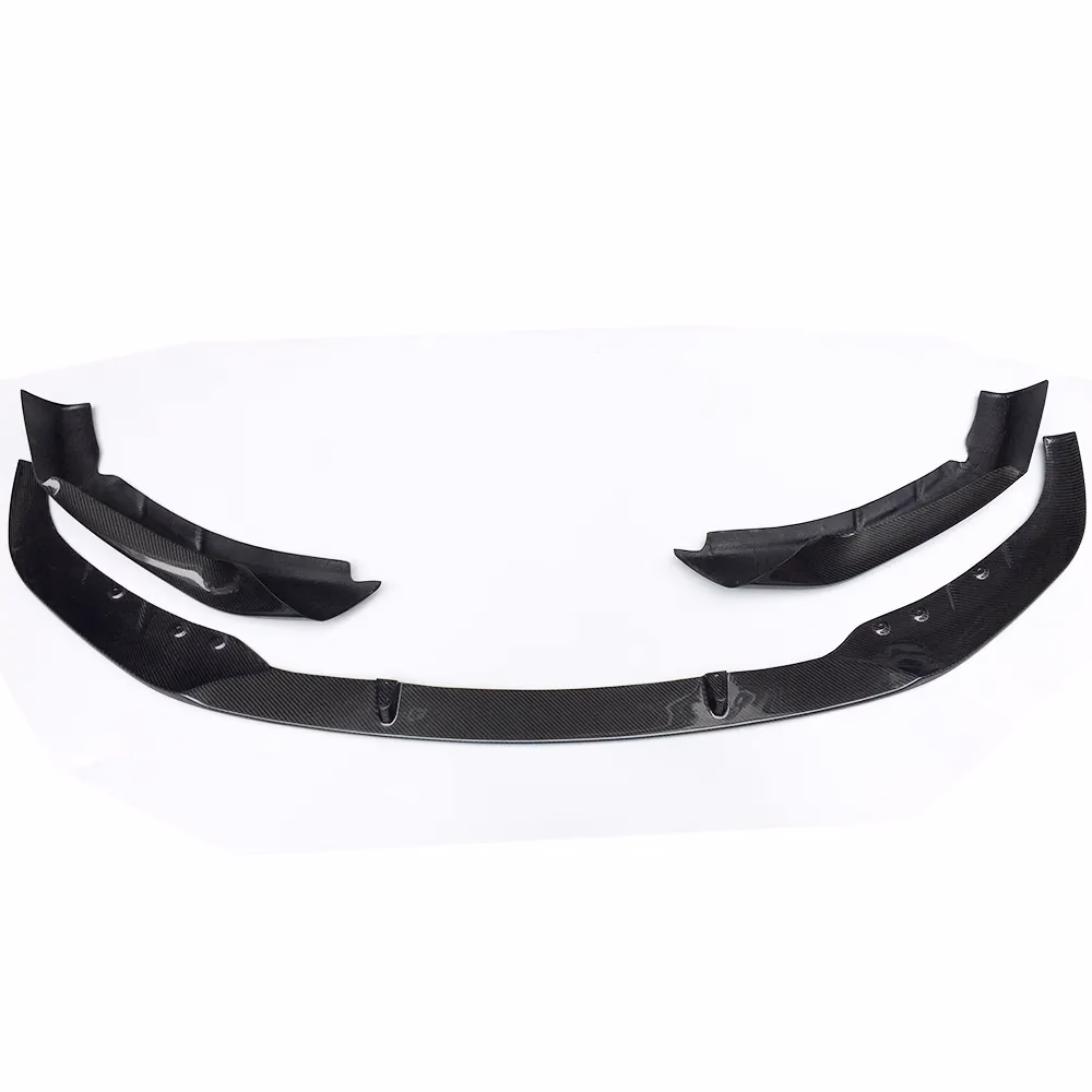 Carbonfaser Frontstoßstange Kinnlippe mit Seitensplitter Schürze für BMW G30 G31 520 530 540 M550 M Spor