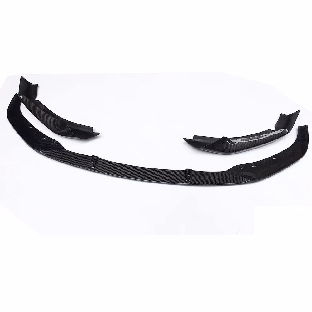 Carbon Fiber Front Bumper Chin Lip With Side Splitter Apron for BMW G30 G31 520 530 540 M550 M Spor
