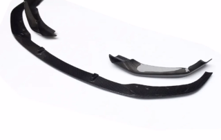 Carbonfaser Frontstoßstange Kinnlippe mit Seitensplitter Schürze für BMW G30 G31 520 530 540 M550 M Spor