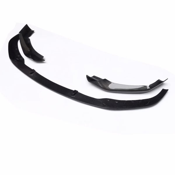 Carbonfaser Frontstoßstange Kinnlippe mit Seitensplitter Schürze für BMW G30 G31 520 530 540 M550 M Spor