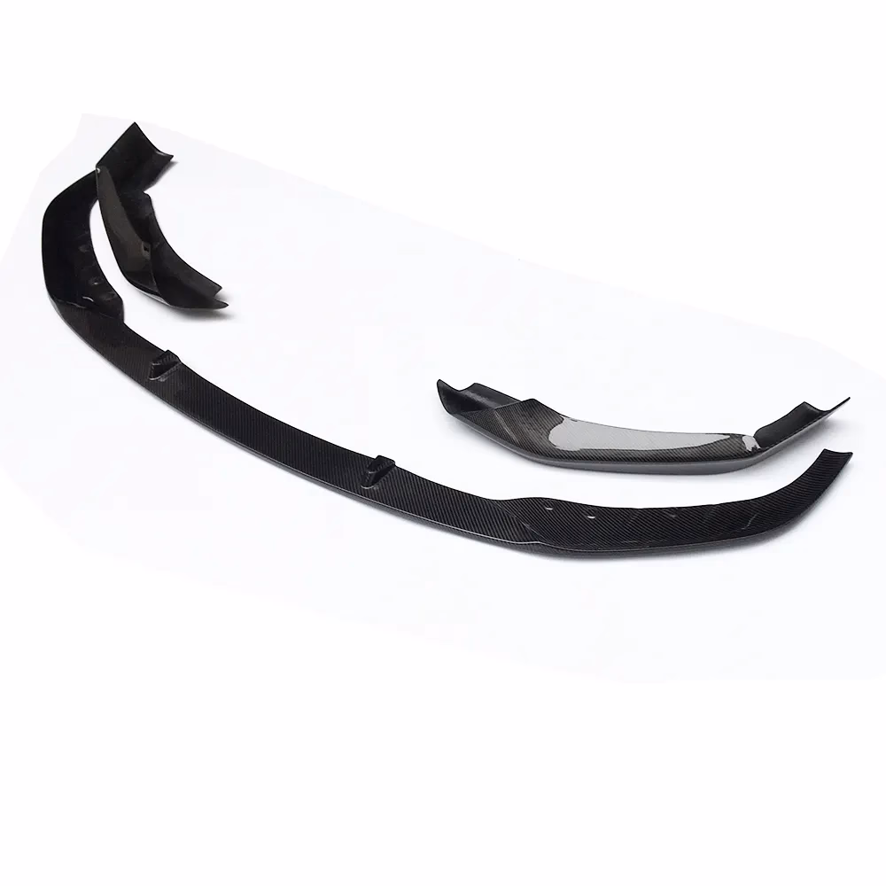 Carbonfaser Frontstoßstange Kinnlippe mit Seitensplitter Schürze für BMW G30 G31 520 530 540 M550 M Spor