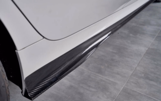 Carbon Fiber Seitenschweller Body Kit für BMW 3er G20 G28 Auto Seitenschweller Verlängerung