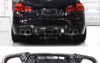 Für Bmw F10 Heckstoßstange 2009-2016 Heckdiffusor Schrauben Standard Karton Box Lip Factory Exhaus