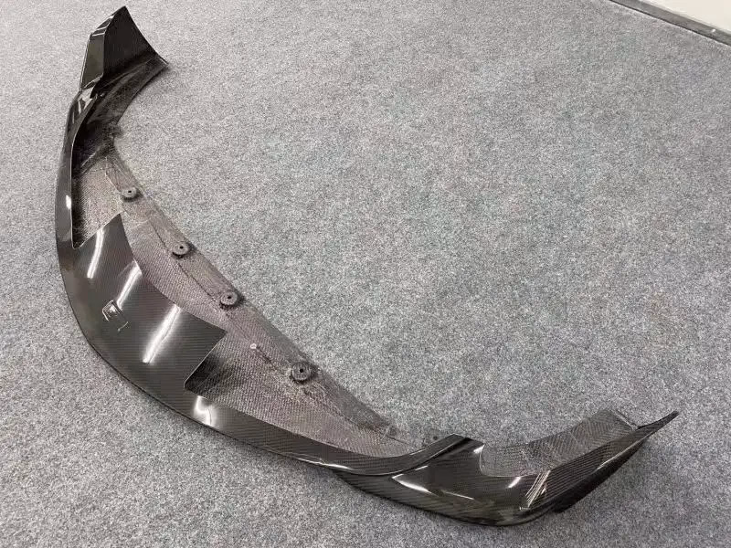 Vendita calda labbro anteriore secco in carbonio gonne laterali spoiler diffusore posteriore per Supra A90