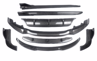 Front Splitter Rear Diffuser Spoiler Side Skirts Body Kit For BMW X6 F16
