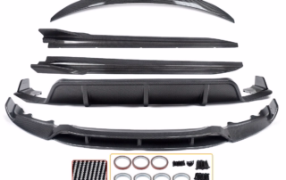 Front Splitter Rear Diffuser Spoiler Side Skirts Body Kit For BMW X6 F16