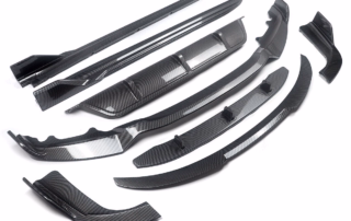 Front Splitter Rear Diffuser Spoiler Side Skirts Body Kit For BMW X6 F16