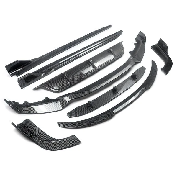 Front Splitter Rear Diffuser Spoiler Side Skirts Body Kit For BMW X6 F16