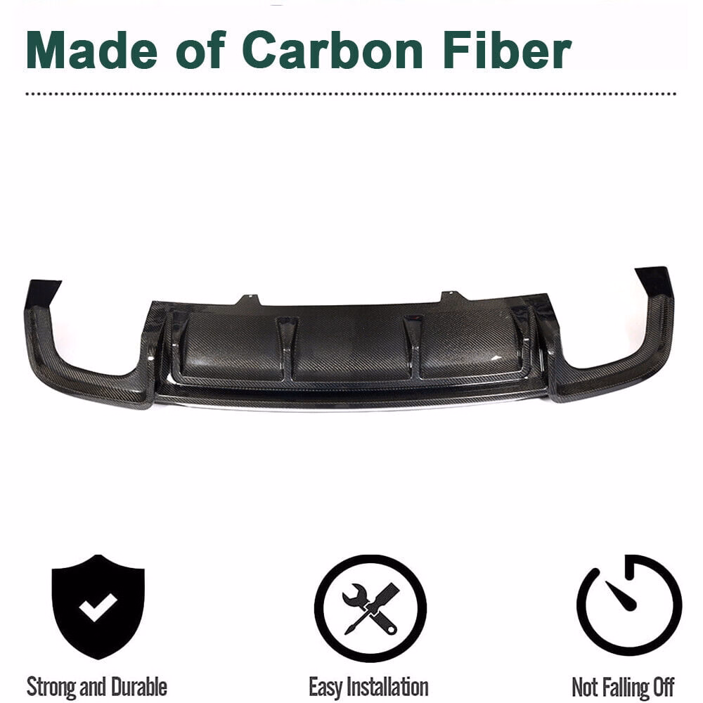Supplier Carbon Fiber Car Body kits Rear Bumper Lip Spoiler for For Audi S5 A5 B9