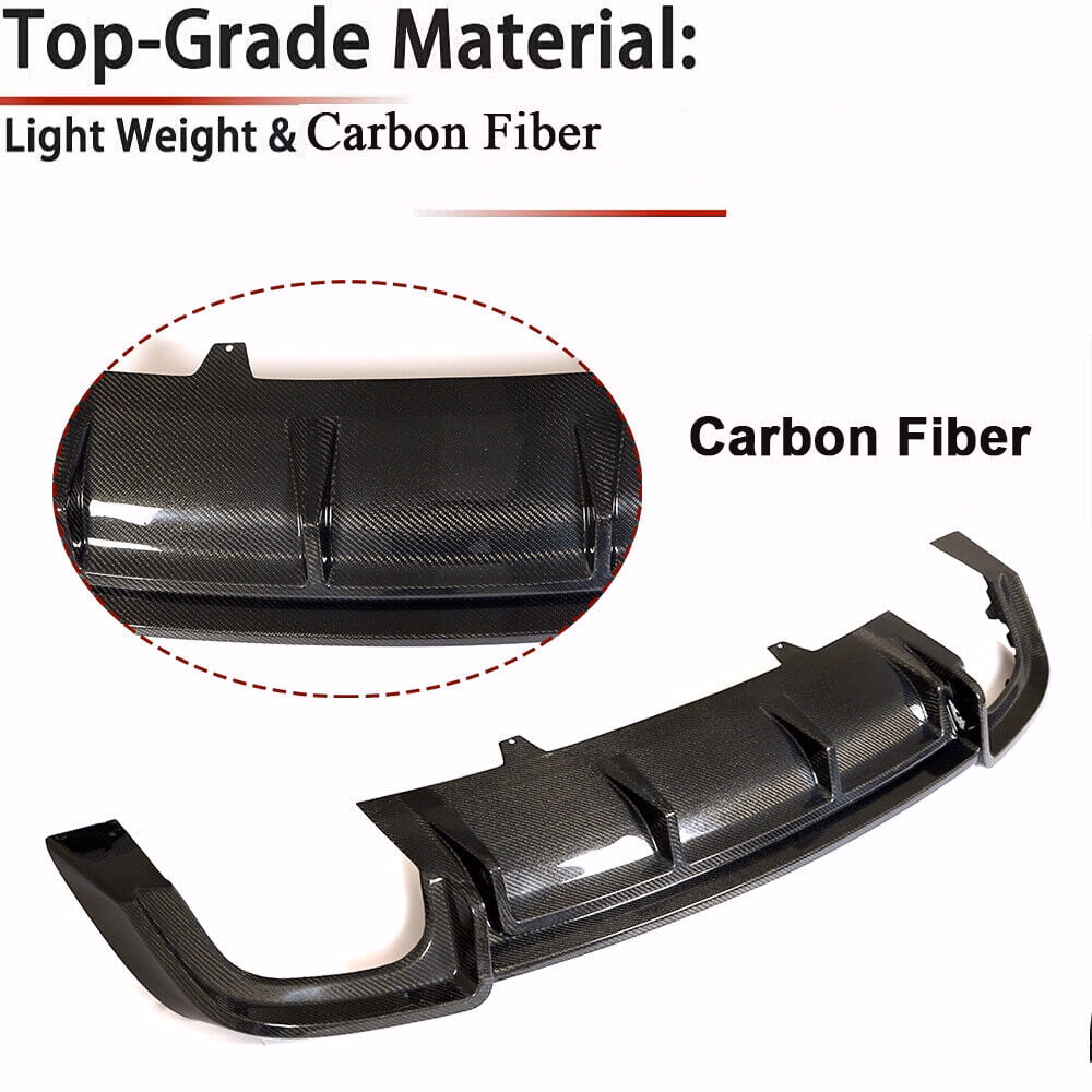 Fornitore fibra di carbonio auto corpo kit paraurti posteriore Lip Spoiler per Audi S5 A5 B9