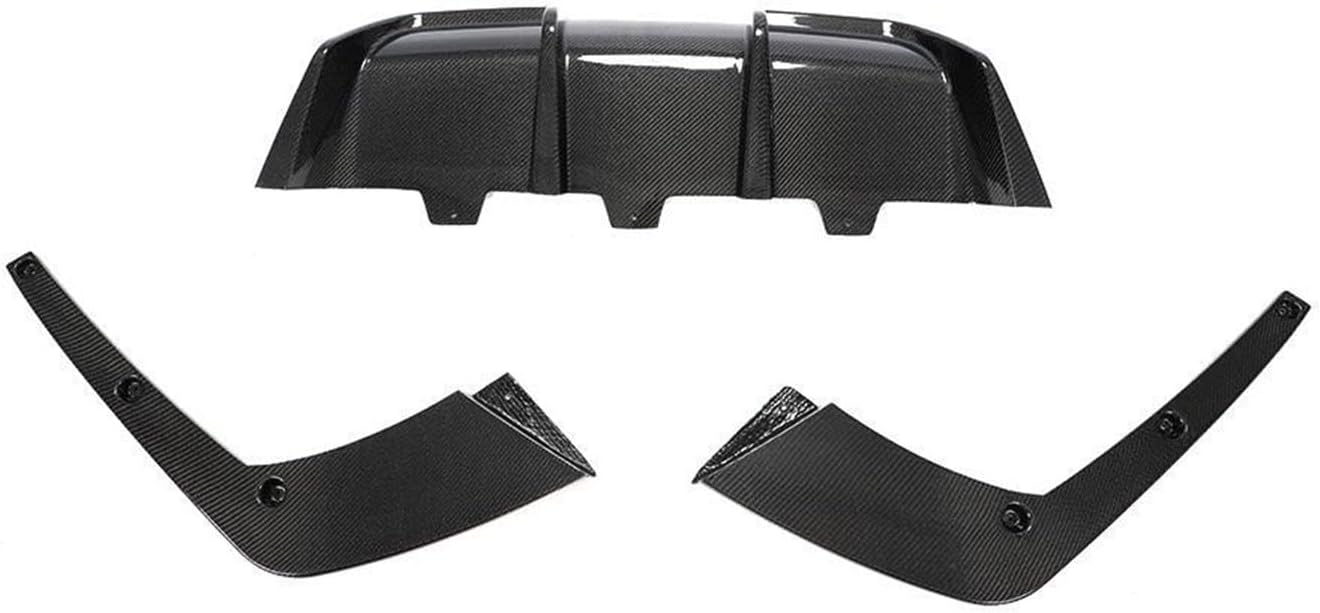 BMW M6 F06 F12 F13 Kit becquet avant et arrière en fibre de carbone