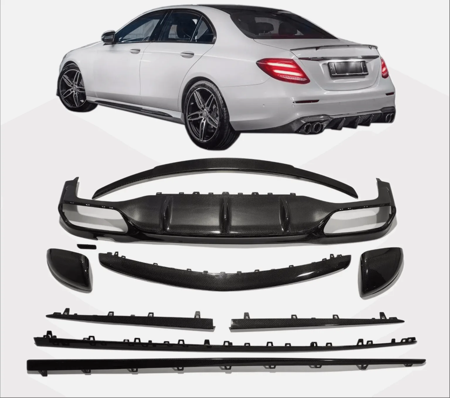 Full Carbon Fiber Body Kits For Benz Mercedes Bens E-Class E63 W213