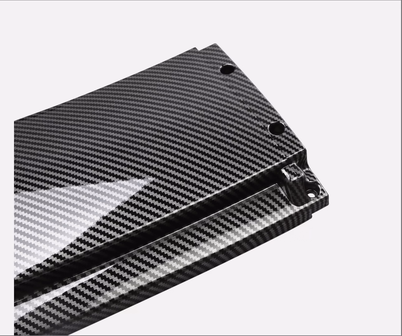 Mercedes-Benz W205 C63 AMG Kit splitter paraurti anteriore in fibra di carbonio